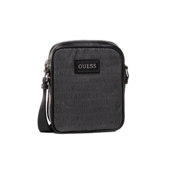 Geanta barbati Guess Dan LA Mini Document Case, Gri Geanta barbati Guess Dan LA Mini Document Case, Gri