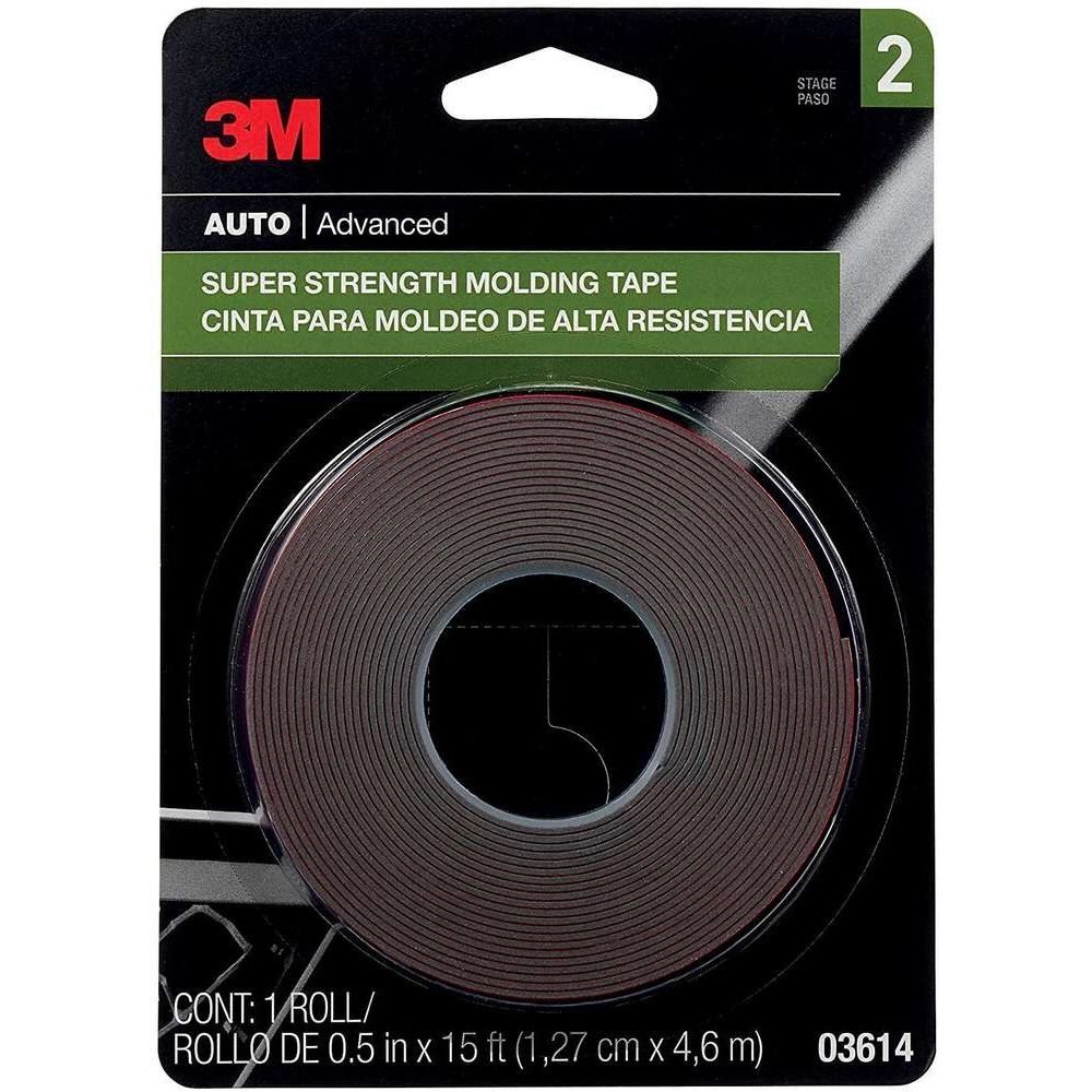 Banda Dublu Adeziva 3M Super Strenght Molding Tape, 4.6m