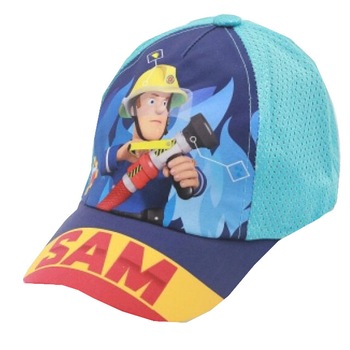Sapca, Pompierul Sam, turcoaz 52 cm Sapca, Pompierul Sam, turcoaz 52 cm