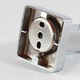 Suport prosop simplu Smack 28624 din alama, finisaj cromat, cu un brat fix