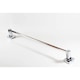 Suport prosop simplu Smack 28624 din alama, finisaj cromat, cu un brat fix