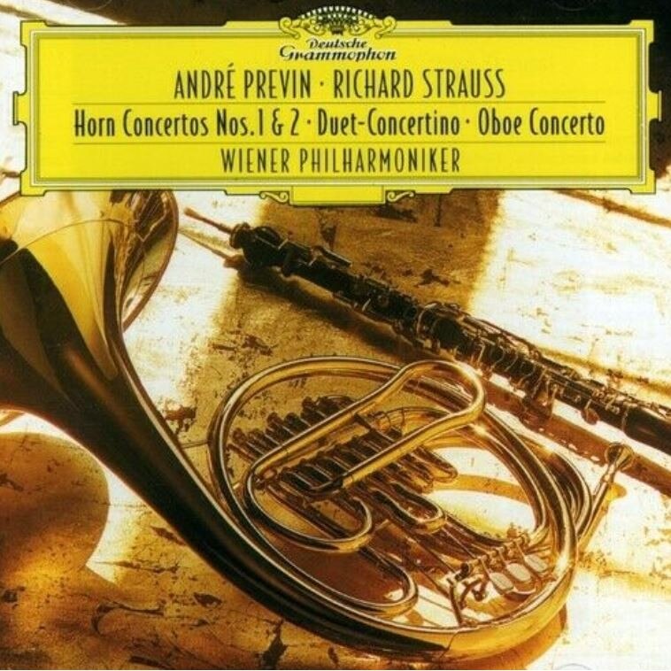 Wiener Philharmoniker, André Previn - Strauss, R.: Horn Concertos Nos. 1&2; Duet Concertino; Oboe Concerto (CD)