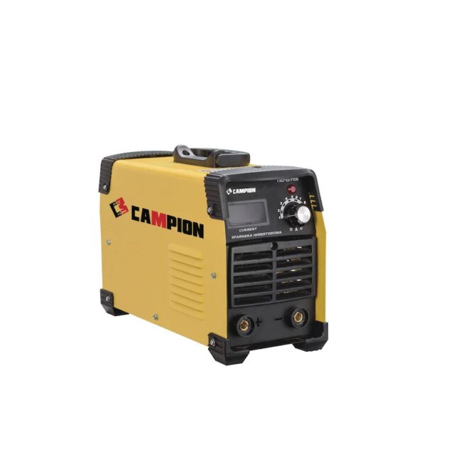 Aparat de sudura Campion Yellow, Transformator, 10-300 A, Electrozi 1.6 - 5 mm, Cabluri 3 Metri, Protectie termica, Complet accesorizat