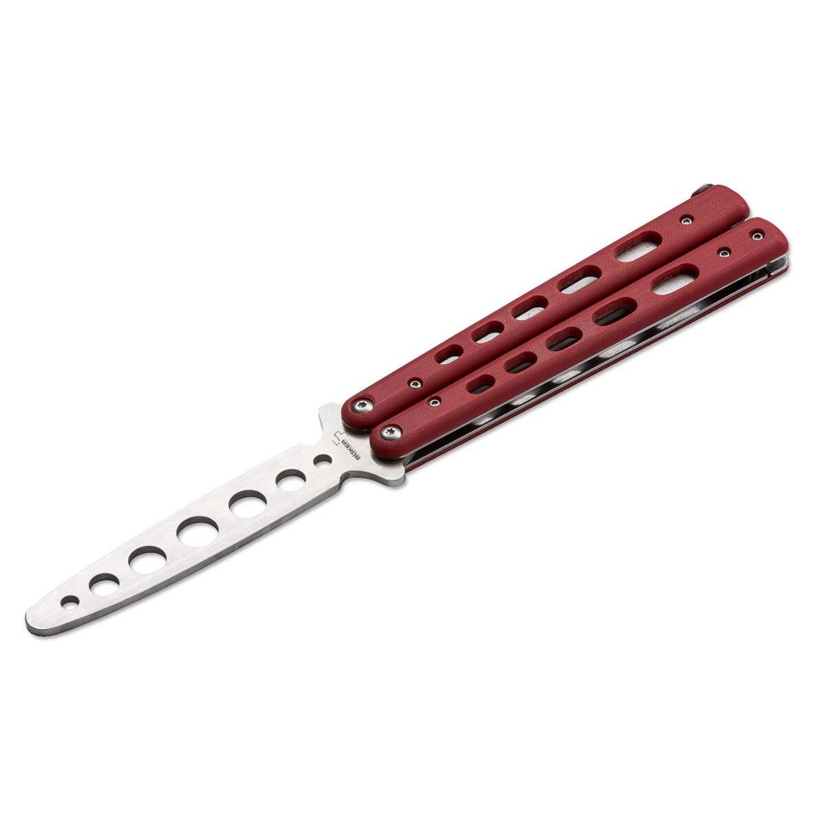 Briceag Butterfly Boker Plus Balisong Trainer, maner G10, lama otel inoxidabil