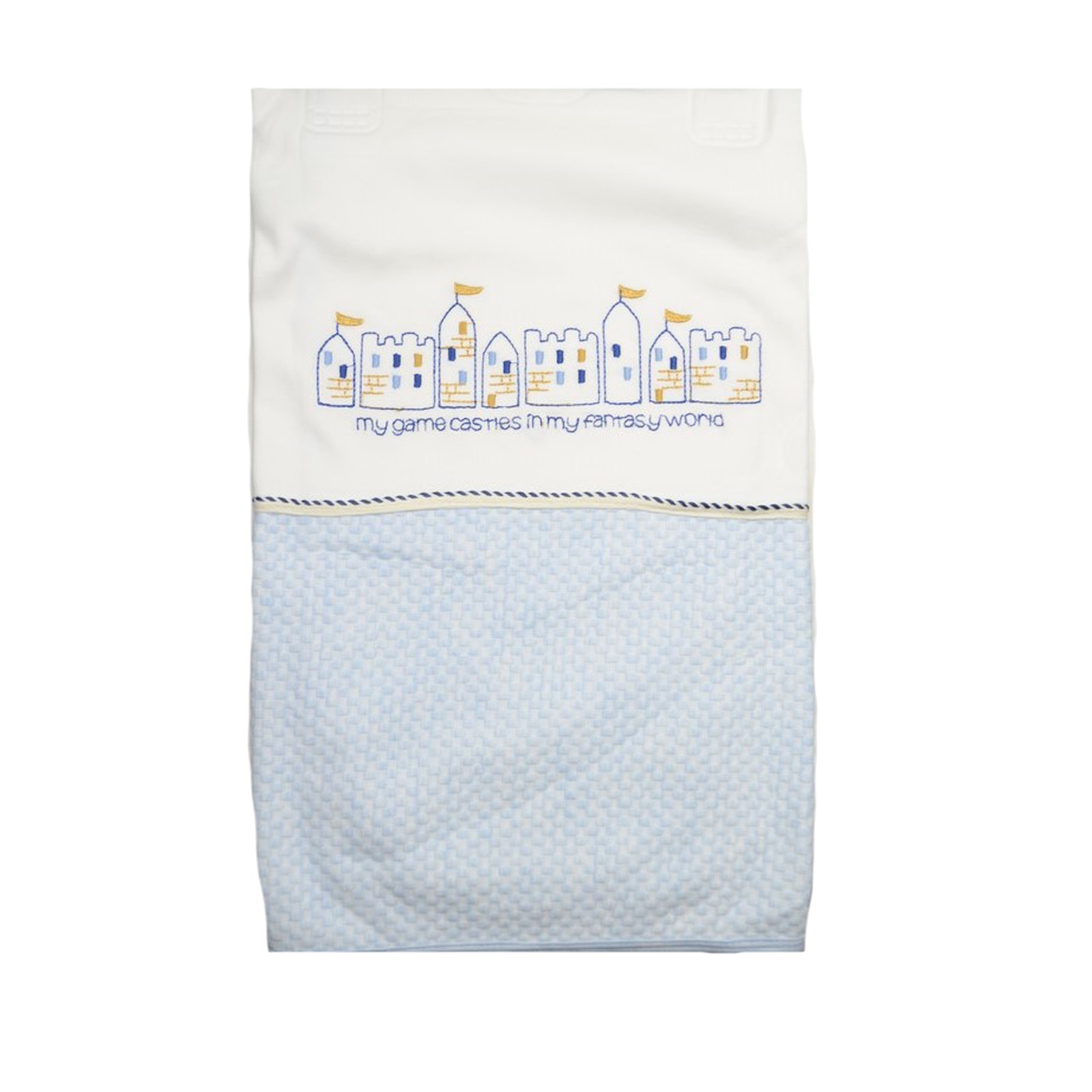 Pled 90 x 80 cm pentru baieti Bebelinna 4094, Multicolor