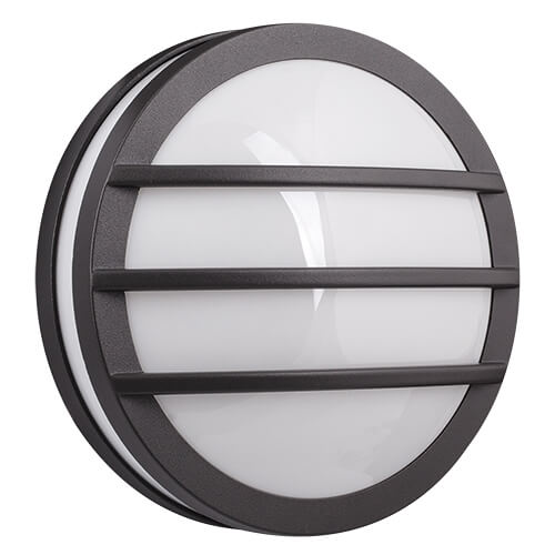 Corp de iluminat, pentru exterior, rotund, aplicat, E27, IP54, gri, FOTE27PG, Ultralux