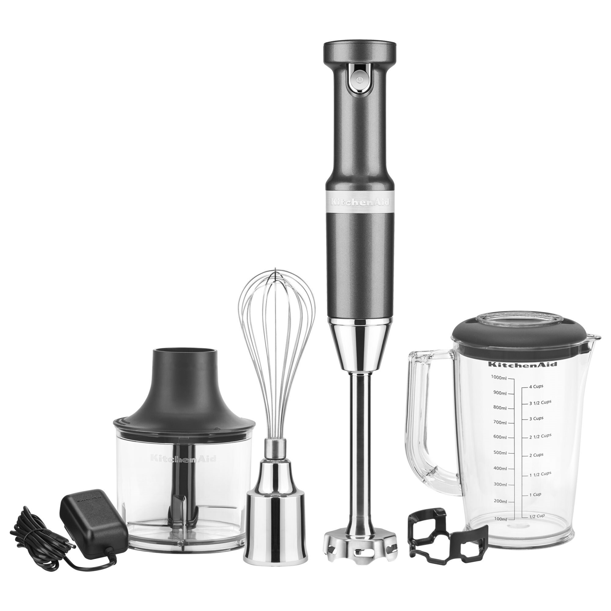 Blender vertical fara fir Artisan, Medallion Silver - KitchenAid