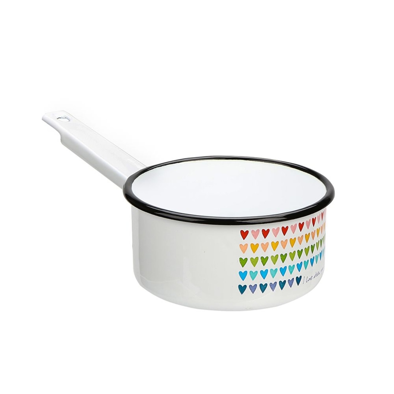 Cratita email, Silesia, Love, 1 L, Ø14, alb