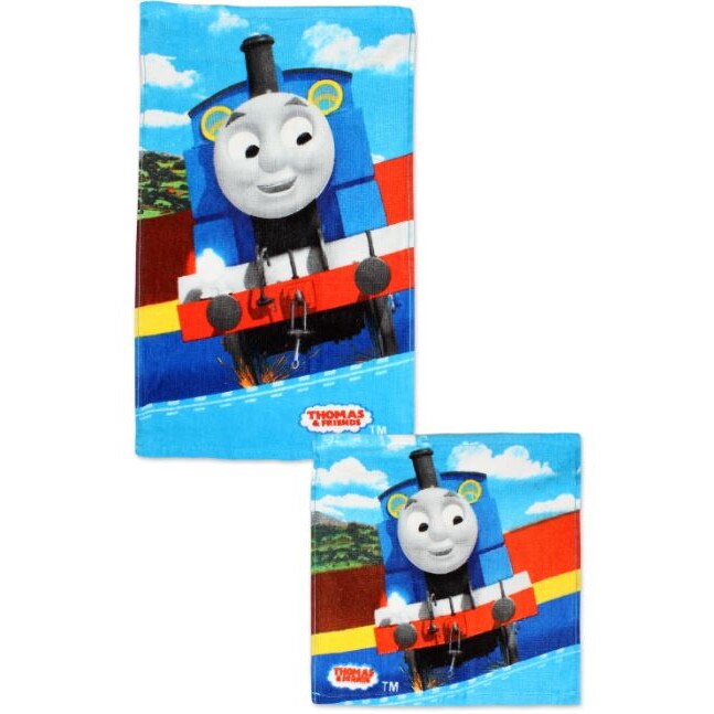 Set 2 prosoape maini Thomas bumbac 30x50 cm Albastru