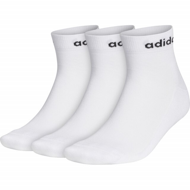 Set 3 perechi sosete Adidas Hc Ankle, Alb