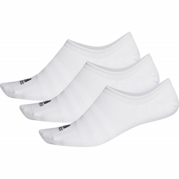 Set 3 perechi sosete Adidas Light No-Show, Alb Set 3 perechi sosete Adidas Light No-Show, Alb