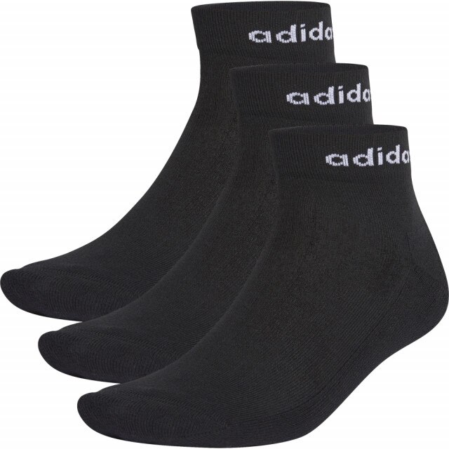 Set 3 perechi sosete Adidas Hc Ankle, Negru