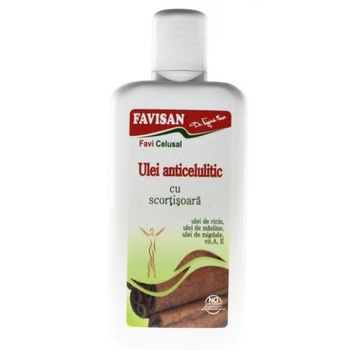 Ulei Anticelulitic Cu Scortisoara Favi Celusal 125ml Ulei Anticelulitic Cu Scortisoara Favi Celusal 125ml