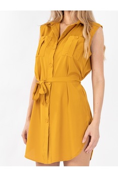 Rochie Dama Clair Mustar Rochie Dama Clair Mustar