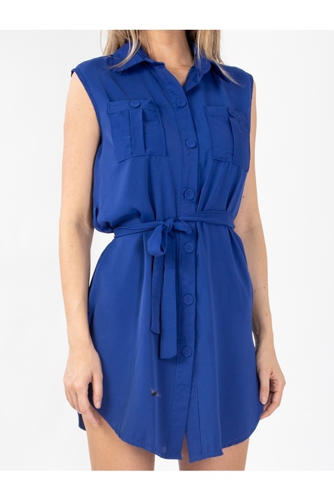 Rochie Dama Clair Albastru, M/L