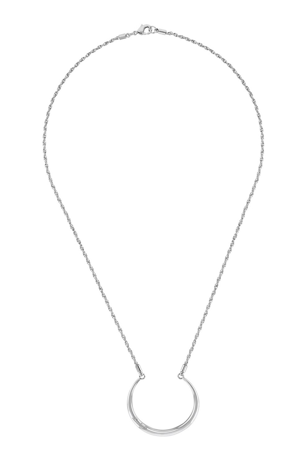 Tommy Hilfiger, Colier din otel inoxidabil, Argintiu