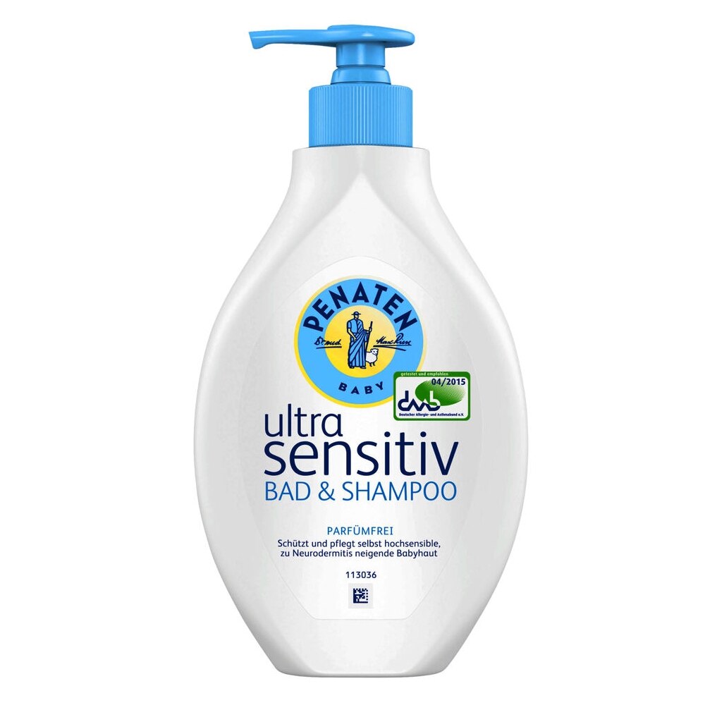 Sampon si spuma de baie Penaten Baby Ultra Sensitiv, 400ml