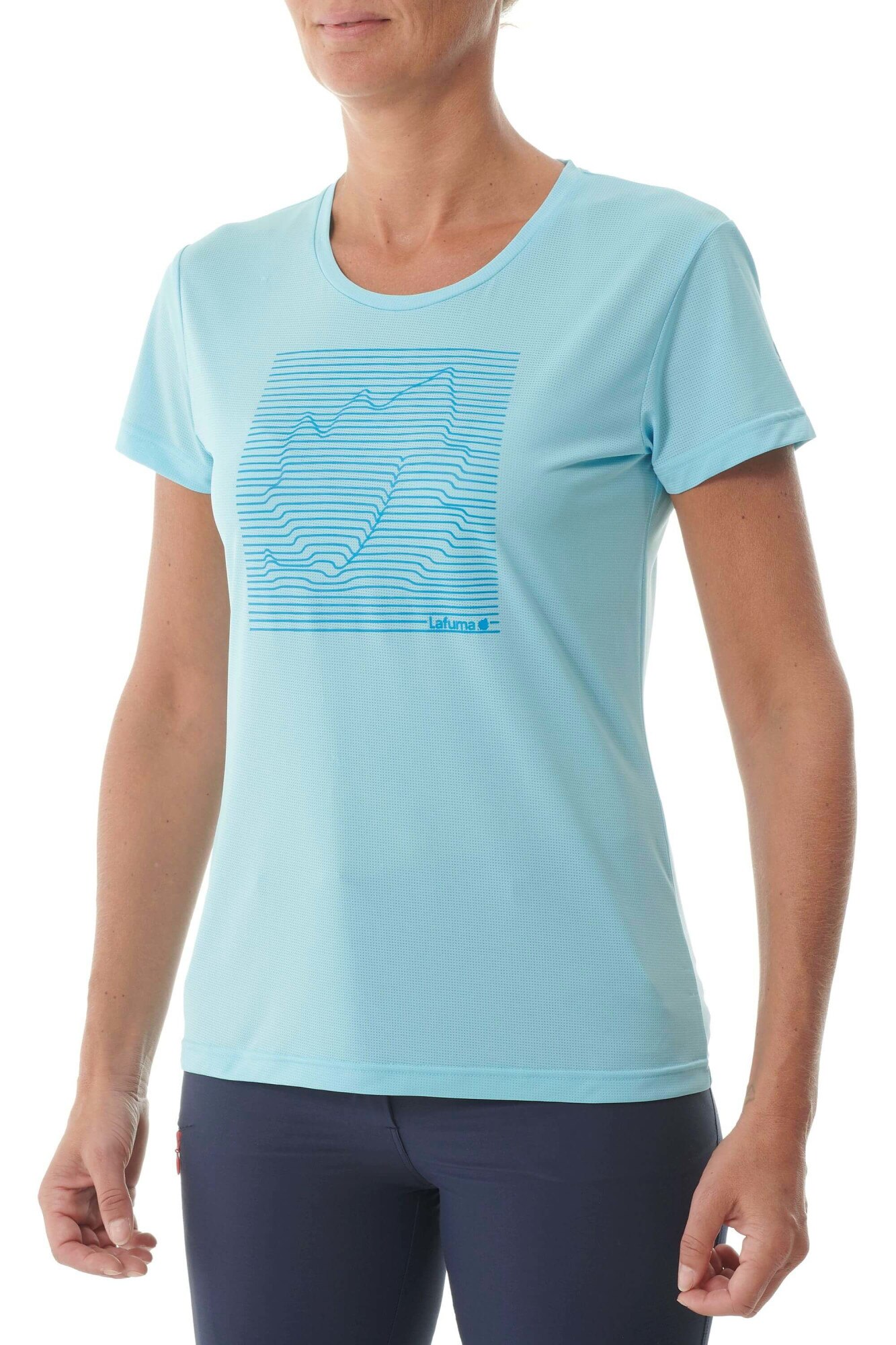 Tricou de dama, Lafuma Corporate Tee W, Albastru deschis