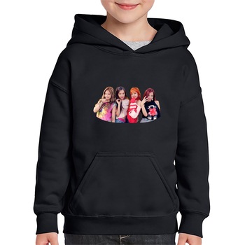 Hanorac copii Blackpink K Pop Album As If It's Your Last, Negru Hanorac copii Blackpink K Pop Album As If It's Your Last, Negru