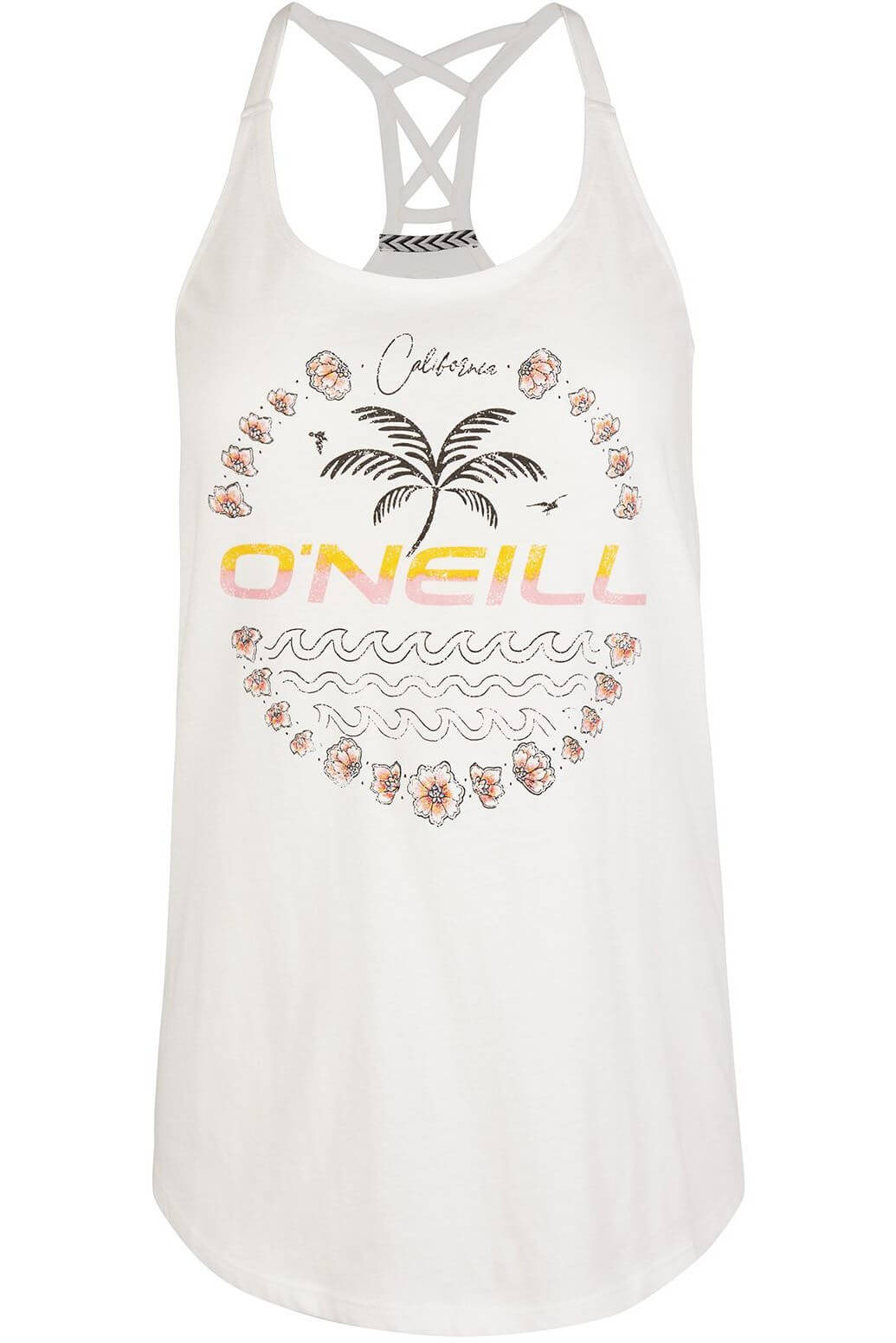 Tricou de dama, O'Neill LW Beach Angel Tank Top, Alb