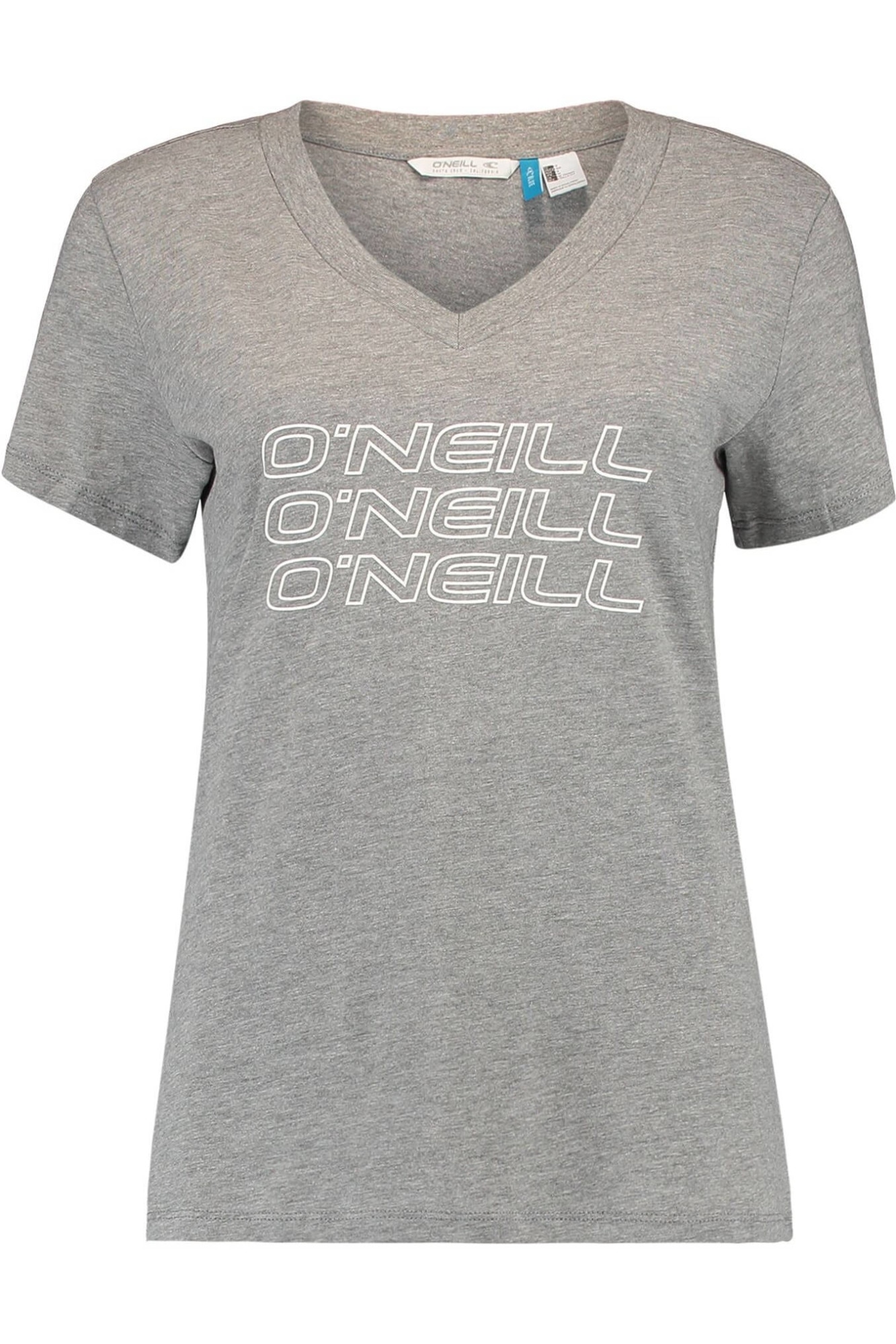 Tricou de dama, O'Neill LW Triple Stack V-Neck T-Shirt, Gri