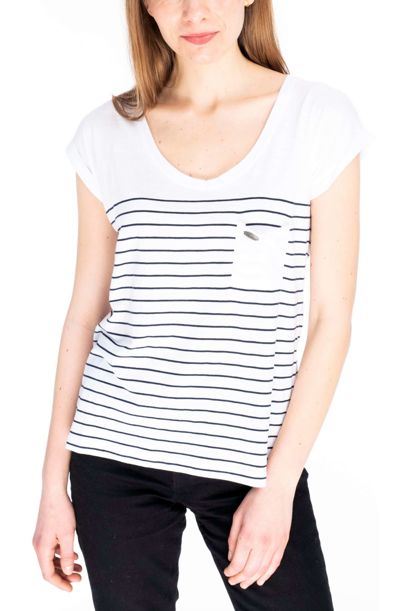 Tricou de dama, Fundango Melba, Alb