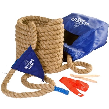 Sfoara rezistenta pentru jocul trage sfoara Tug of War, 10 m lungime - Outdoor Play Sfoara rezistenta pentru jocul trage sfoara Tug of War, 10 m lungime - Outdoor Play