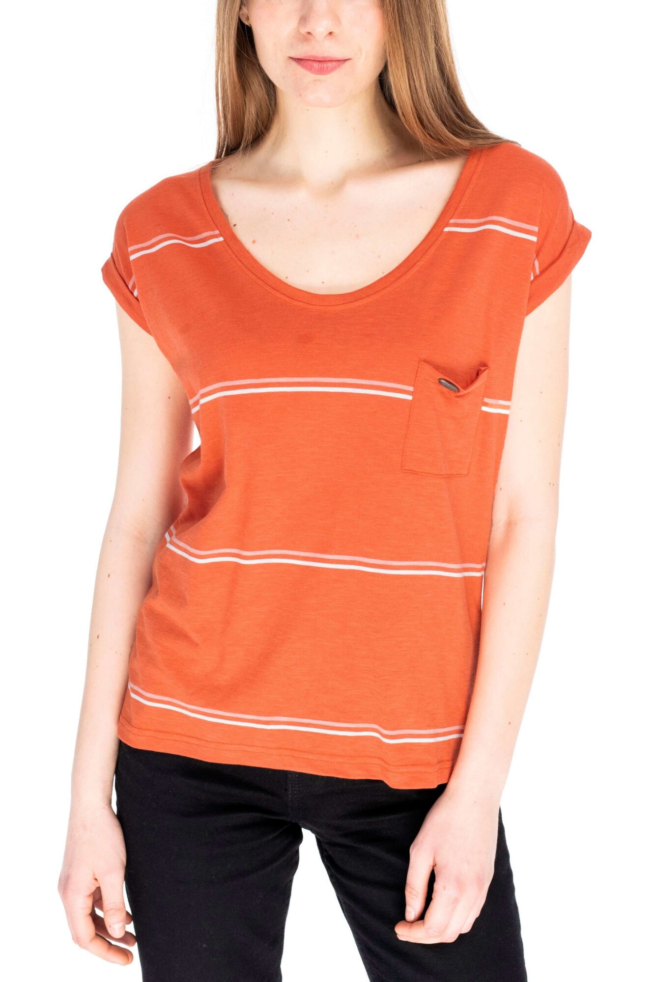 Tricou de dama, Fundango Melba, Rosu