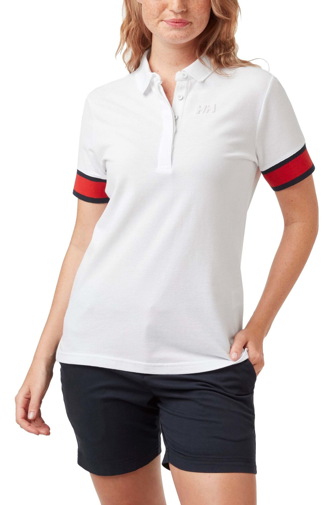 Tricou polo pentru dama Helly Hansen W Thalia Pique Polo, Alb, Alb