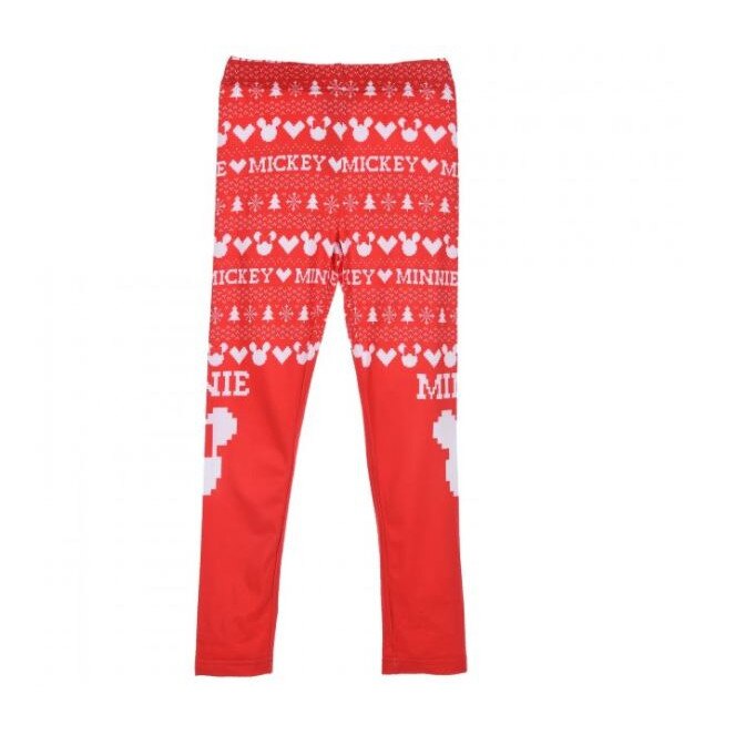 Colanti lungi Minnie Mouse 8697, Rosu, 122-128 CM