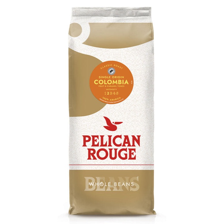 Кафе на зърна PELICAN ROUGE, Colombia 100 %, 1кг