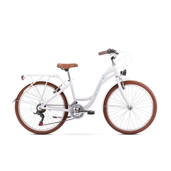 Bicicleta pentru copii Romet Panda 1 S/13 Alb/Albastru 2021 Bicicleta pentru copii Romet Panda 1 S/13 Alb/Albastru 2021