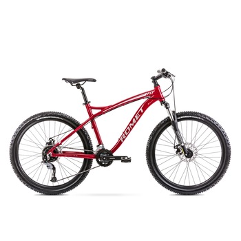 Bicicleta de munte pentru barbati Romet Rambler Fit 26 XL/20 Rosu/Argintiu 2022 Bicicleta de munte pentru barbati Romet Rambler Fit 26 XL/20 Rosu/Argintiu 2022