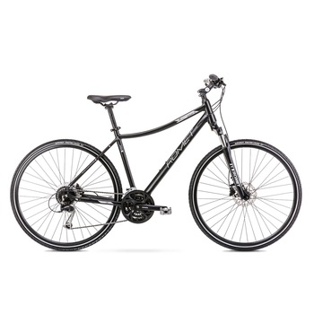 Bicicleta de trekking pentru femei Romet Orkan 5 D L/20 Negru 2021 Bicicleta de trekking pentru femei Romet Orkan 5 D L/20 Negru 2021