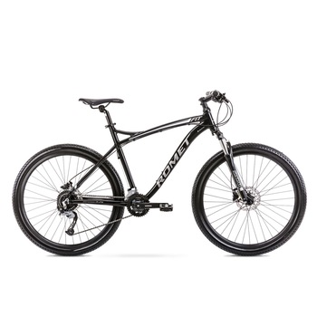 Bicicleta de munte pentru barbati Romet Rambler Fit 27.5 XL/20 Negru/Argintiu 2022 Bicicleta de munte pentru barbati Romet Rambler Fit 27.5 XL/20 Negru/Argintiu 2022