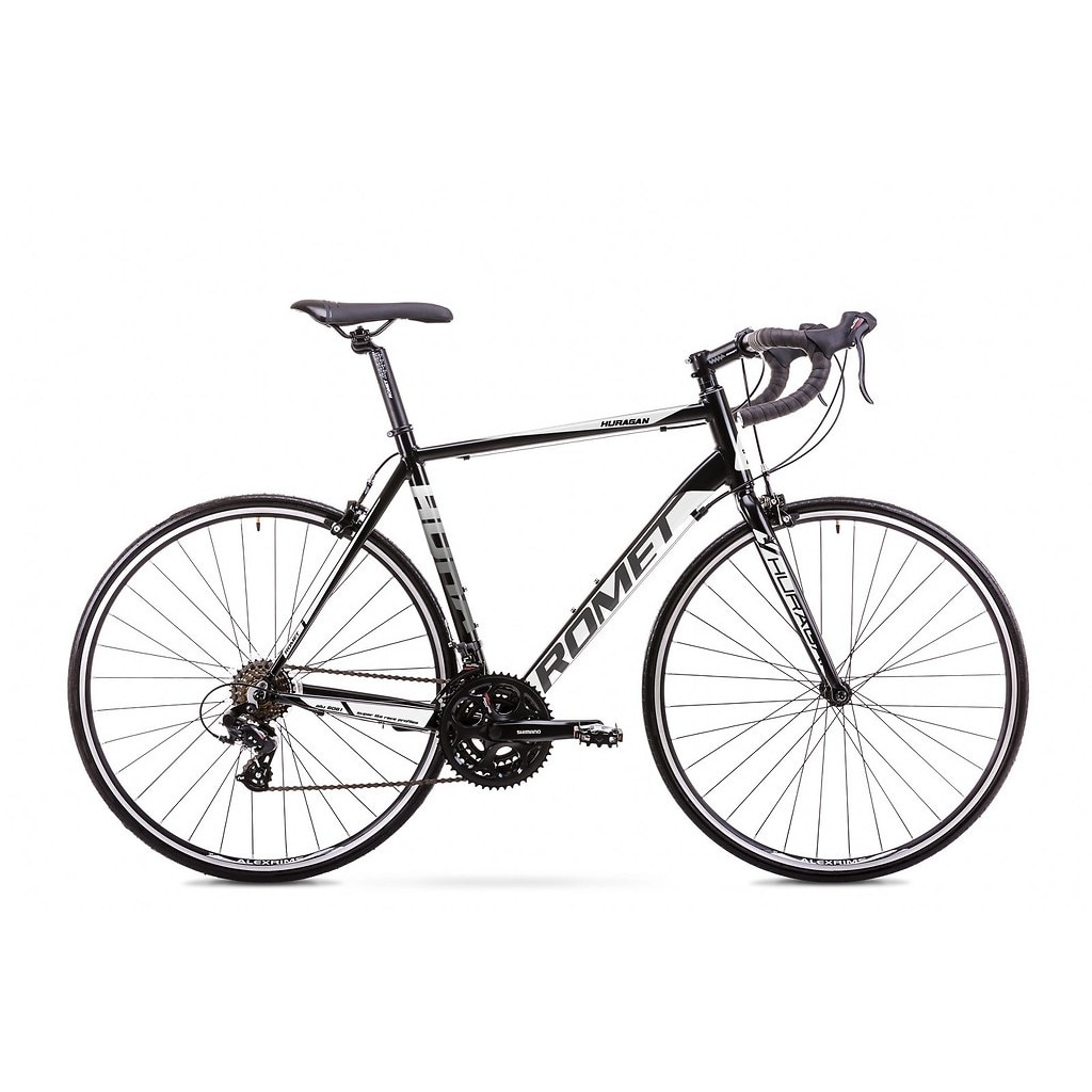 Bicicleta de sosea pentru barbati Romet Huragan 52cm Negru/Alb
