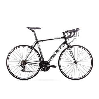 Bicicleta de sosea pentru barbati Romet Huragan 52cm Negru/Alb Bicicleta de sosea pentru barbati Romet Huragan 52cm Negru/Alb
