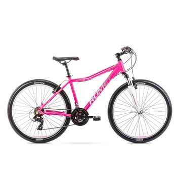 Bicicleta de munte pentru femei Romet Jolene 6.0 S/15 Roz/Gri 2021 Bicicleta de munte pentru femei Romet Jolene 6.0 S/15 Roz/Gri 2021