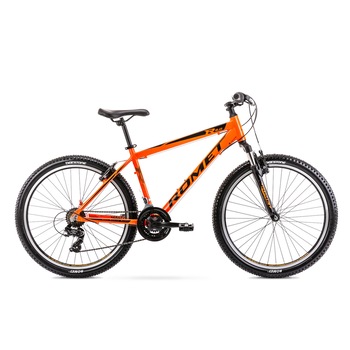 Bicicleta de munte pentru barbati Romet Rambler R6.0 S/14 Portocaliu 2021 Bicicleta de munte pentru barbati Romet Rambler R6.0 S/14 Portocaliu 2021