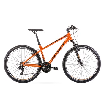 Bicicleta de munte pentru barbati Romet Rambler R7.0 Ltd M/17 Portocaliu 2021 Bicicleta de munte pentru barbati Romet Rambler R7.0 Ltd M/17 Portocaliu 2021