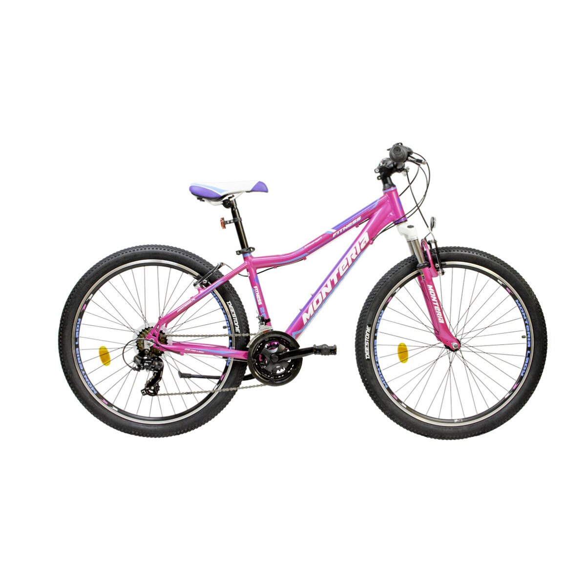 Bicicleta de munte Romet Monteria Fitness 26 M/17 Roz/Albastru 2021