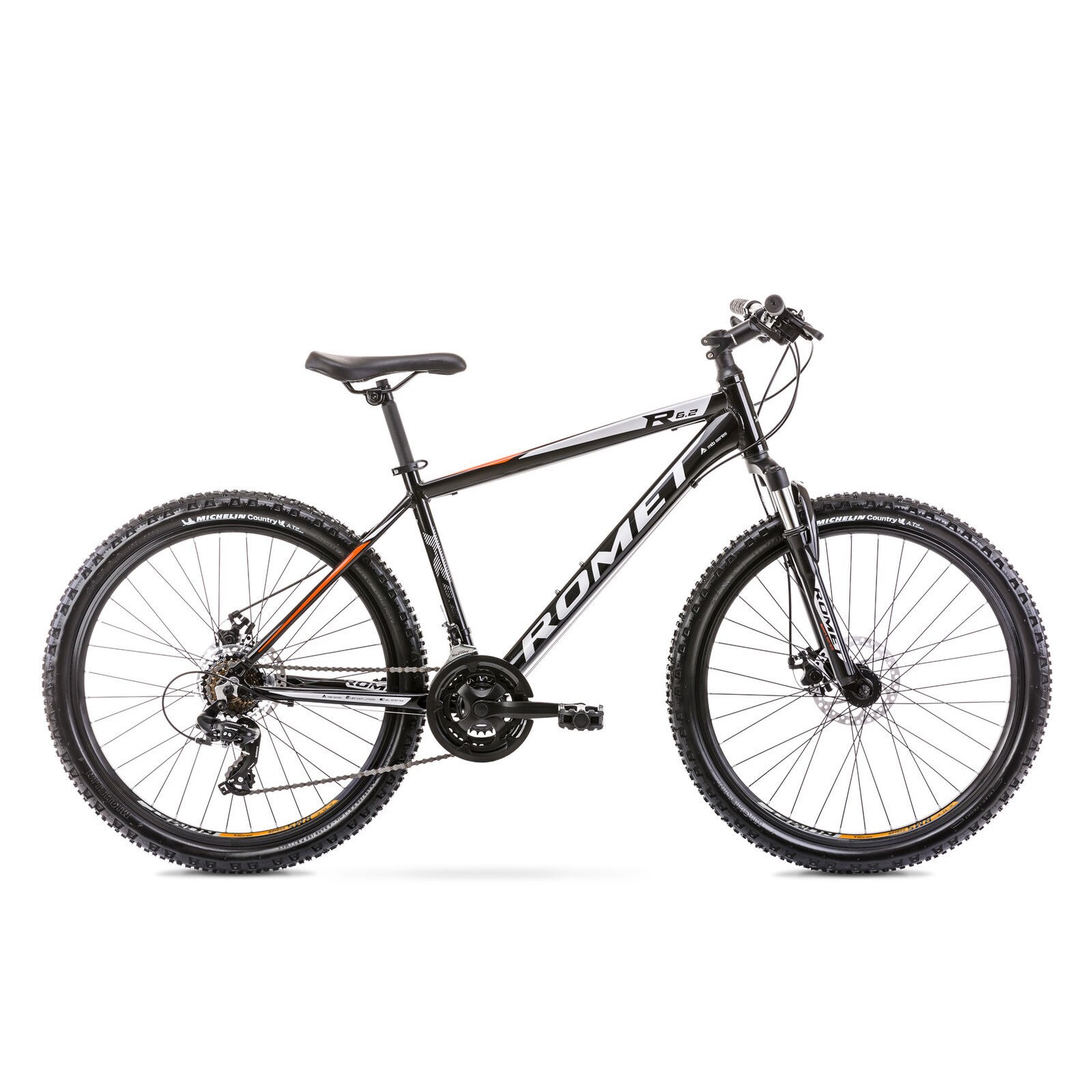 Bicicleta de munte pentru barbati Romet Rambler R6.2 S/14 Negru 2021