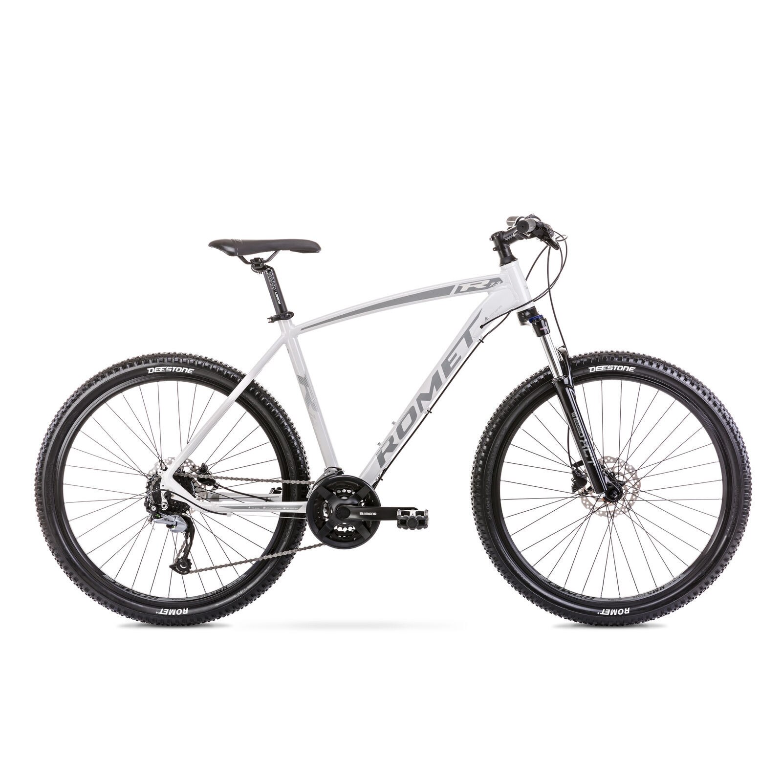 Bicicleta de munte pentru barbati Romet Rambler R7.3 L/20 Gri 2021