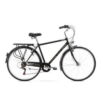 Bicicleta de oras pentru barbati Romet Vintage M M/18 Gri inchis 2021 Bicicleta de oras pentru barbati Romet Vintage M M/18 Gri inchis 2021