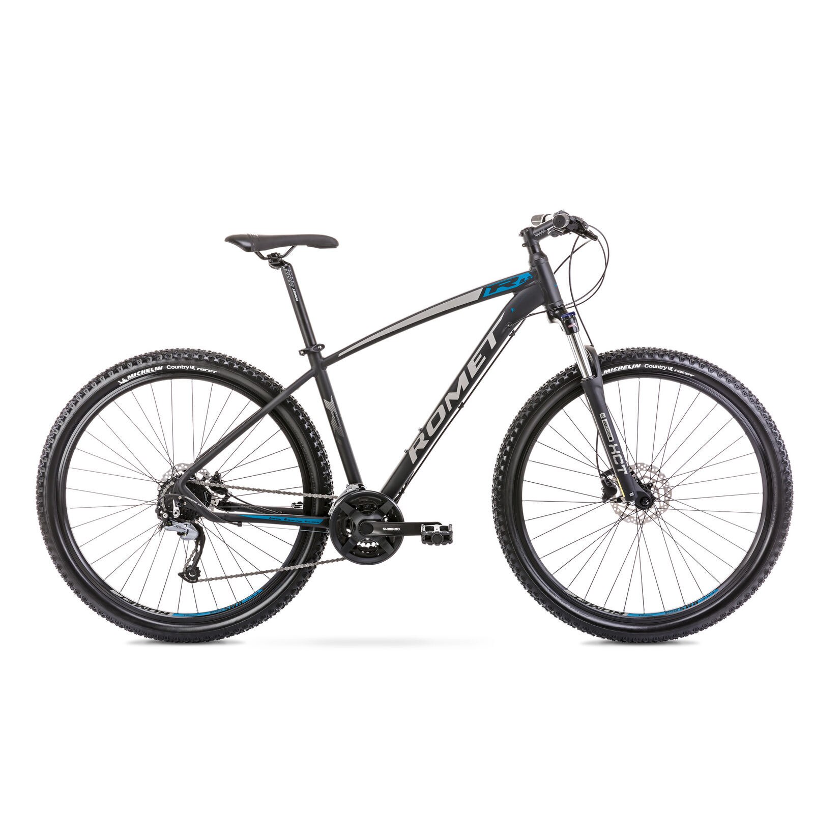 Bicicleta de munte pentru barbati Romet Rambler R9.3 M/18 Negru 2021