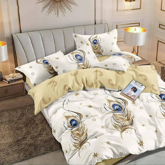 Lenjerie 6 piese din Bumbac Finet, model Pana, 235 x 240