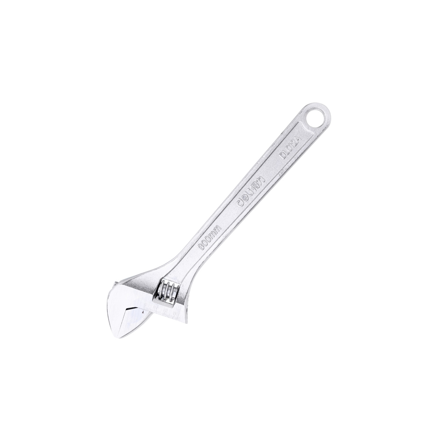 Cheie reglabila 12 inch Deli Tools EDL012A, Argintiu
