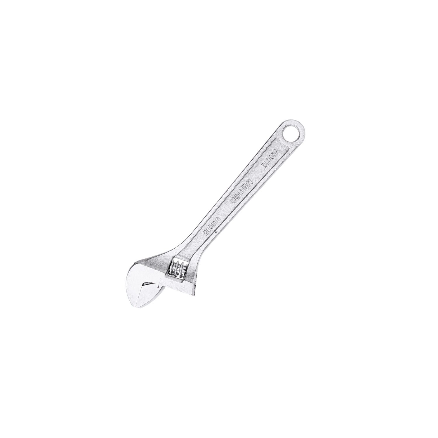 Cheie reglabila 8 inch Deli Tools EDL008A, Argintiu