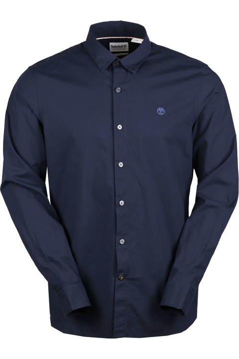 Camasa pentru barbati, Timberland Ls E-R Pop Solid Shirt, Bleumarin