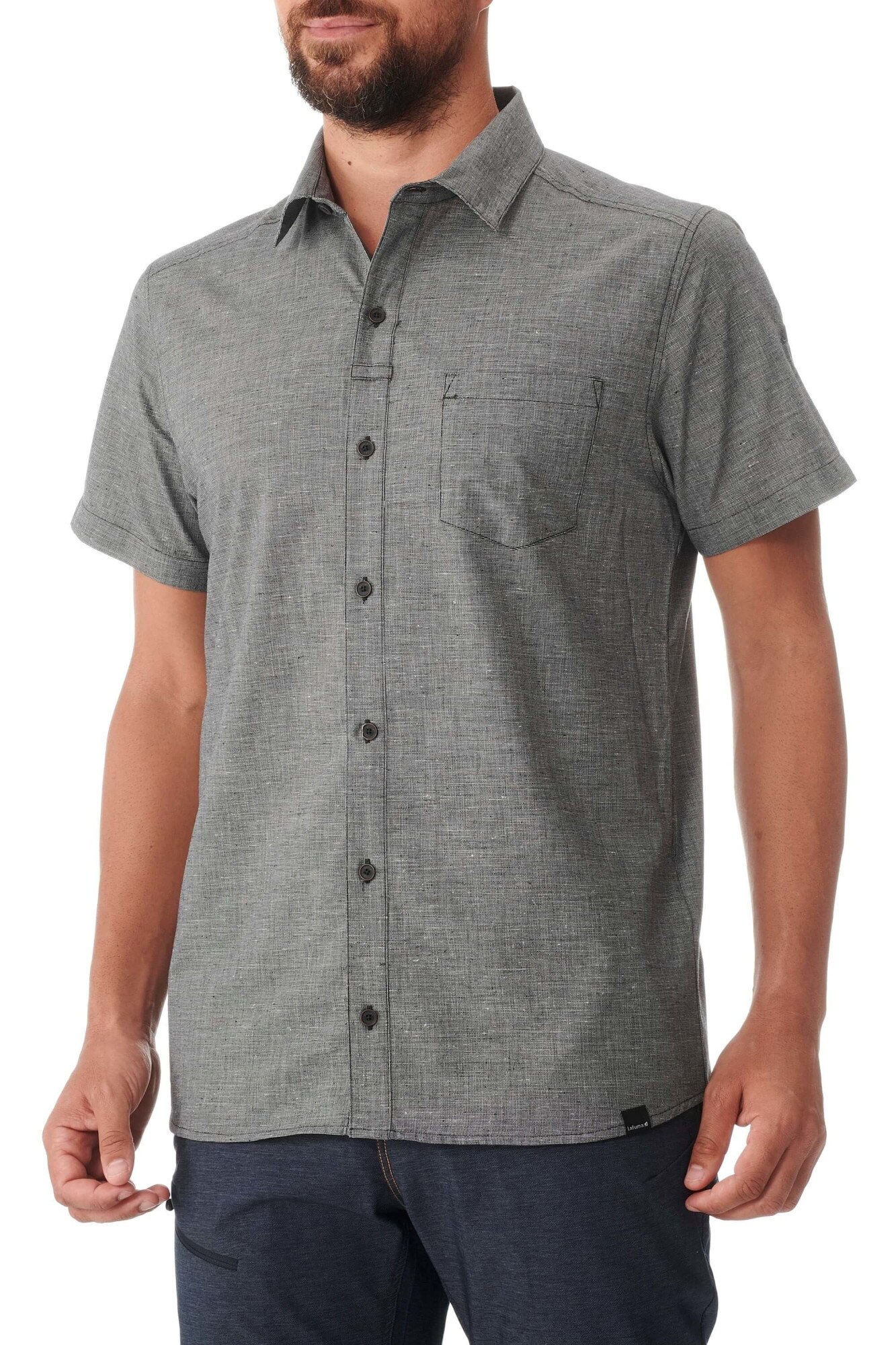 Camasa pentru barbati, Lafuma Hemp Shirt M, Gri